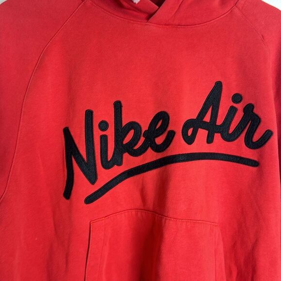 Nike Pullover Vintage Script Hoodie pullover in red size medium - Picture 5 of 11